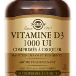 SOLGAR VITAMINE D3 1000 UI 100 COMPRIMES A CROQUER