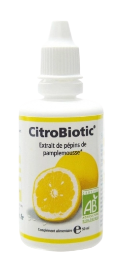 SOURCE CLAIRE CITROBIOTIC BIO EXTRAIT PEPIN DE PAMPLEMOUSSE 50ML