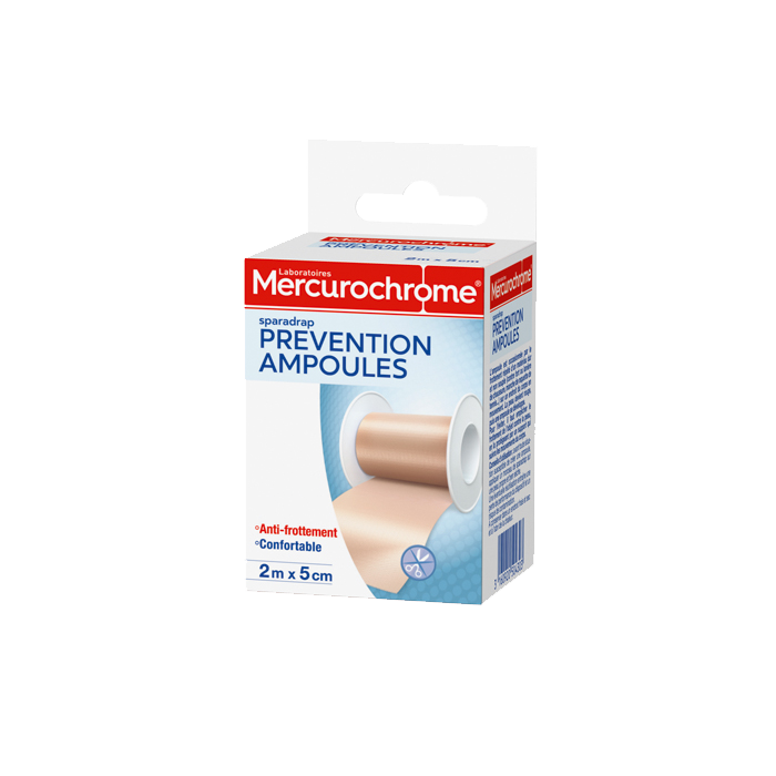 SPARADRAP PREVENTION AMPOULES 2MX5CM
