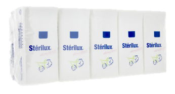 STERILUX DOUCEUR MOUCHOIRS BLANCS 10 PAQUETS DE MOUCHOIRS