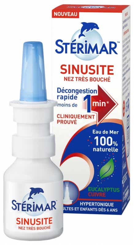 STERIMAR STOP PROTECT RHUME GRIPPE SINUSITE 20ML