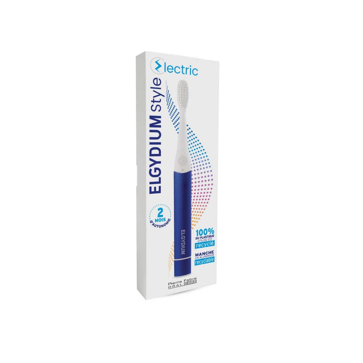 STYLE BROSSE A DENTS ELECTRIQUE BLEUE
