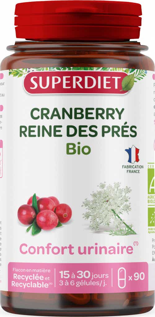 SUPERDIET CRANBERRY BIO 90 GELULES