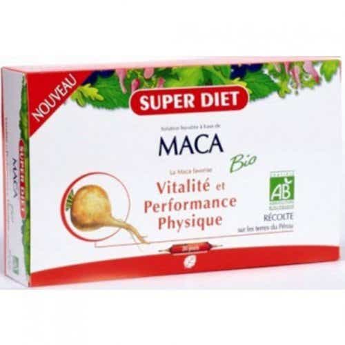 SUPERDIET MACA BIO 20 AMPOULES DE 15ML