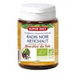 SUPERDIET RADIS NOIR ET ARTICHAUT BIO 90 GELULES