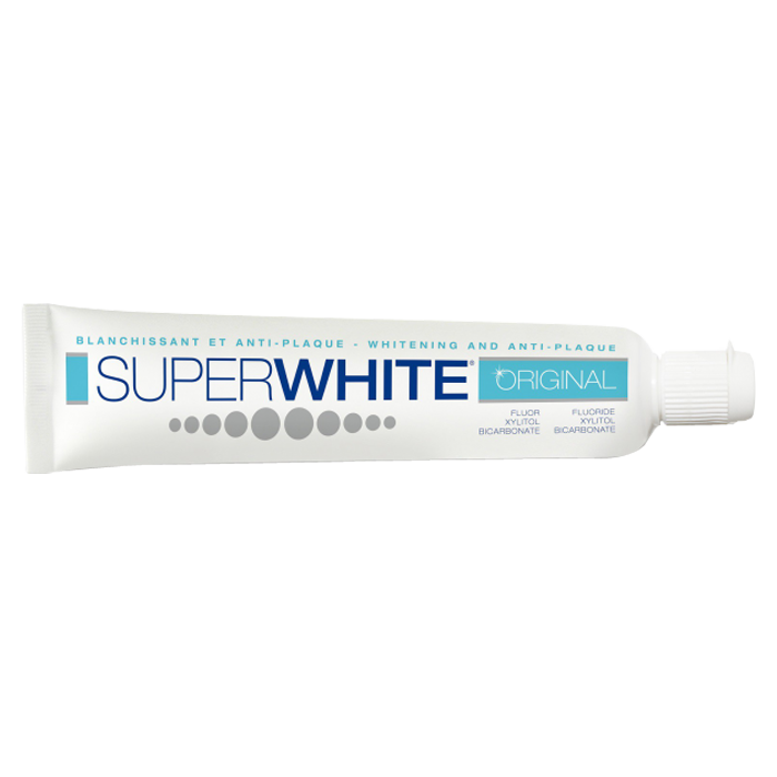 SUPERWHITE ORIGINAL DENTIFRICE BLANCHISSANT ET ANTI PLAQUE 75ML