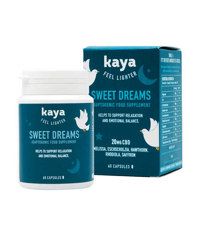 SWEET DREAMS CURE ADAPTOGENE CBD 60 CAPSULES