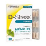 SYNERGIA D STRESS FOCUS MEMOIRE ET CONCENTRATION 30 COMPRIMES