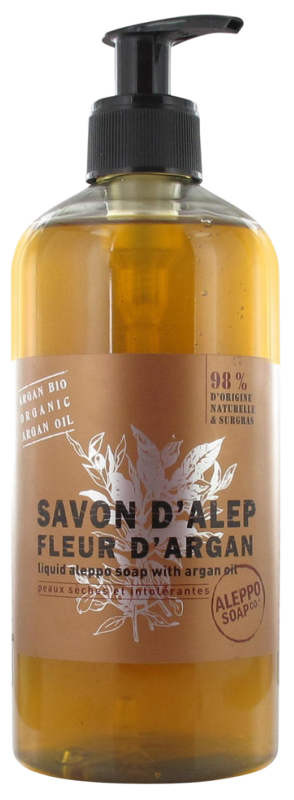 TADE SAVON D ALEP LIQUIDE FLEUR D ARGAN 500ML