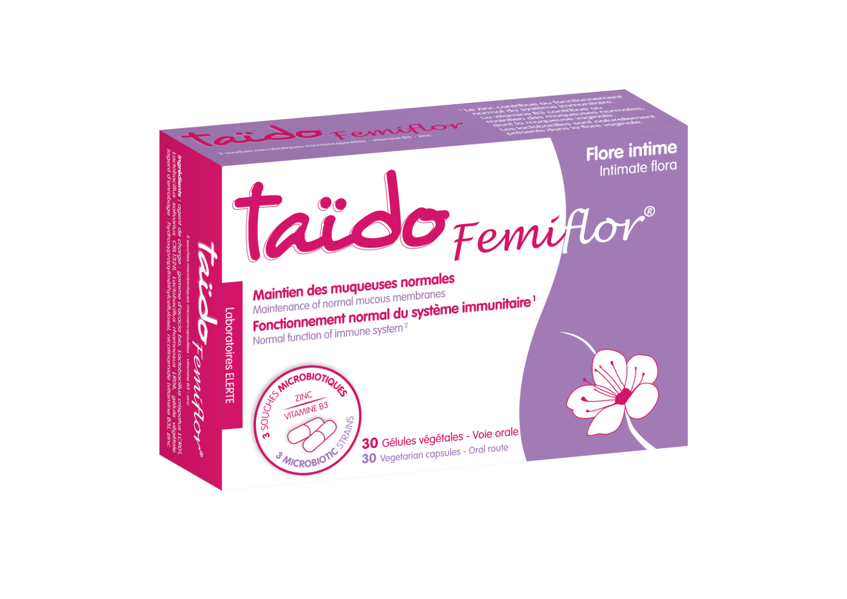 TAIDO FEMIFLOR 30 GELULES VEGETALES