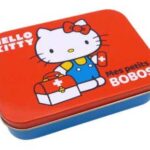 TAKECARE PANSEMENTS HELLO KITTY ROUGE BOITE METAL 24 PANSEMENTS