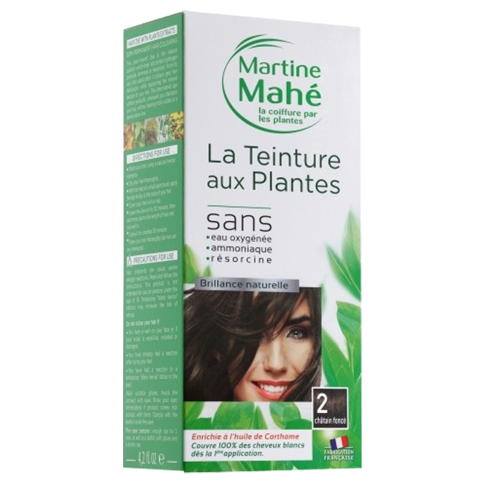 TEINTURE AUX PLANTES N 2 CHATAIN FONCE 250ML