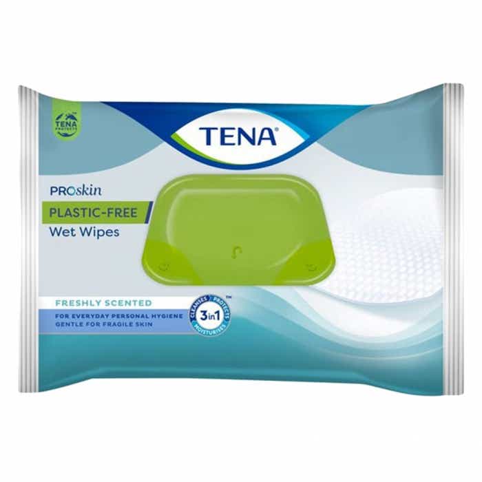 TENA PROSKIN WET WIPES LINGETTES IMPREGNEES 48 UNITES