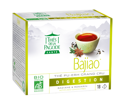 THES DE LA PAGODE BAJIAO DIGESTION BIO 18 SACHETS