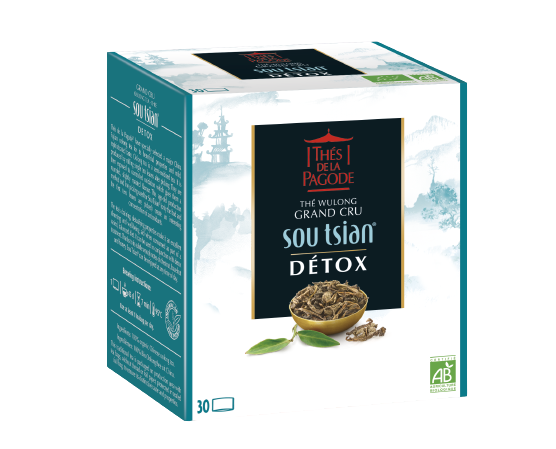 THES DE LA PAGODE THE SOU TSIAN DETOX BIO 30 SACHETS