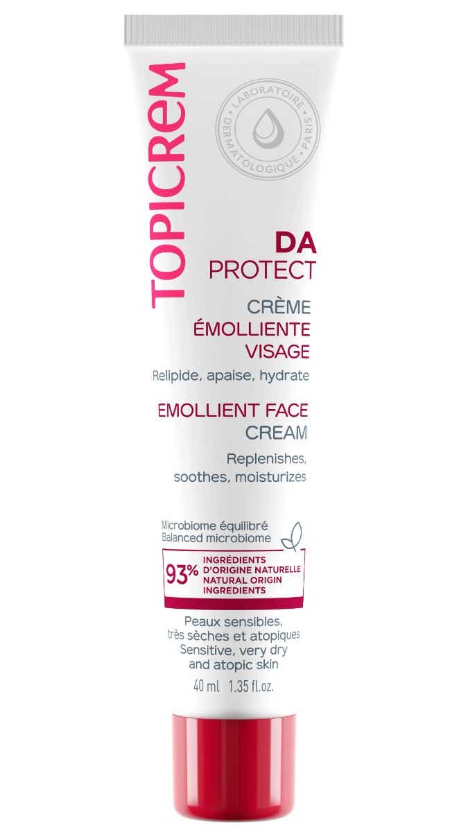 TOPICREM DA CREME EMOLLIENTE ULTRA RICHE VISAGE PEAUX SENSIBLES TRES SECHES ET ATOPIQUES 40ML