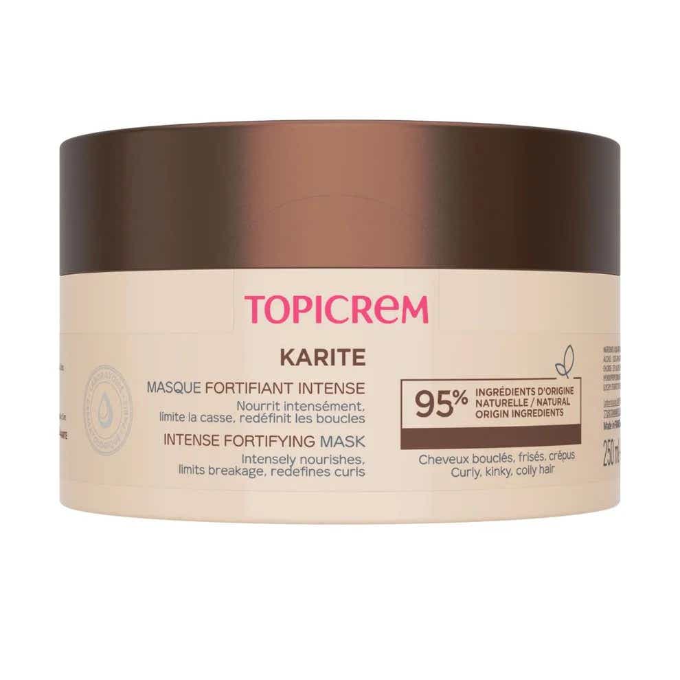 TOPICREM KARITE MASQUE FORTIFIANT INTENSE CHEVEUX BOUCLES FRISES CREPUS 250ML