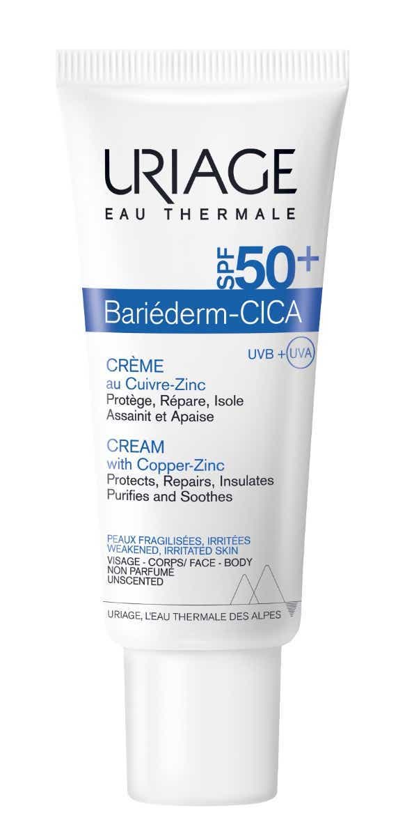 URIAGE BARIEDERM CICA CREME AU CUIVRE ZINCSPF 50 40ML