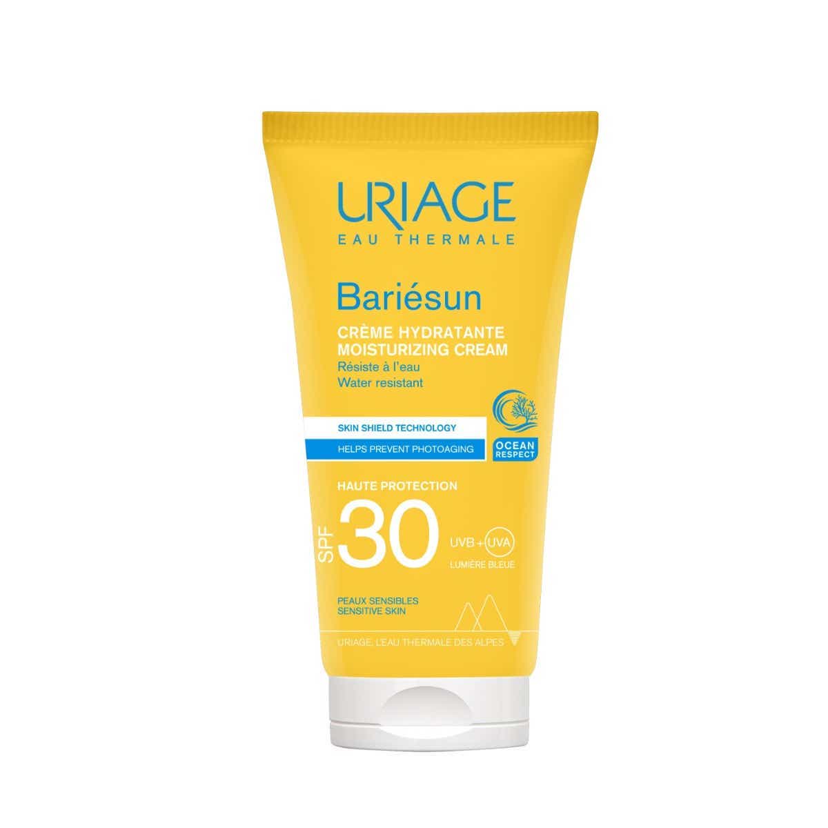 URIAGE BARIESUN CREME HYDRATANTE SPF30 VISAGE PEAUX SENSIBLES 50ML