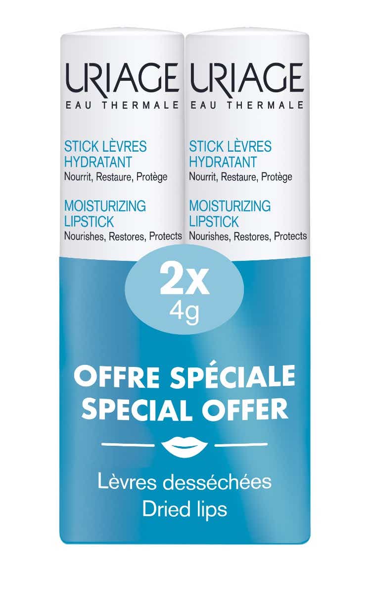 URIAGE DUO STICK LEVRES HYDRATANT 2X4G