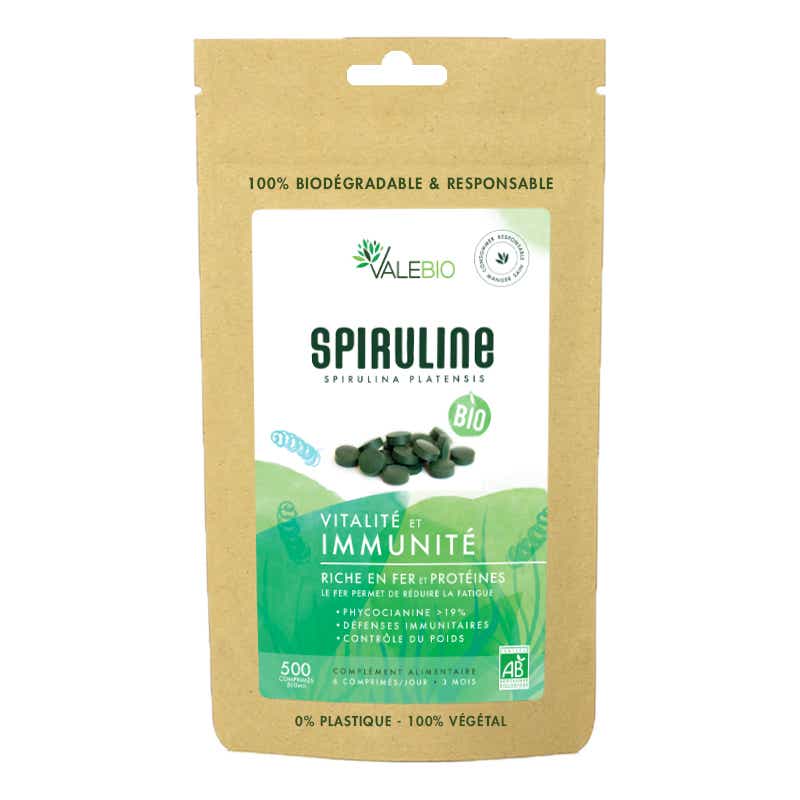 VALEBIO SPIRULINE BIO 500 COMPRIMES