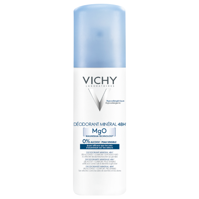 VICHY DEODORANT MINERAL SANS SELS D ALUMINIUM AEROSOL 125ML
