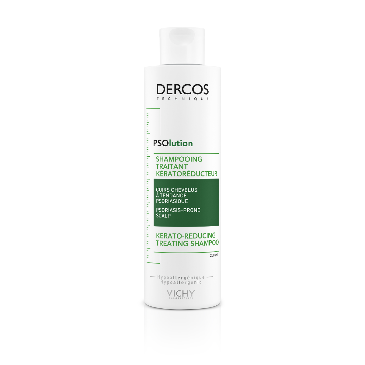 VICHY DERCOS PSOLUTION SHAMPOOING TRAITANT KERATOREDUCTEUR 200ML
