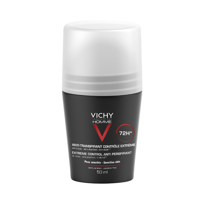 VICHY HOMME DEODORANT ANTI TRANSPIRANT CONTROLE EXTREME 72H 50ML