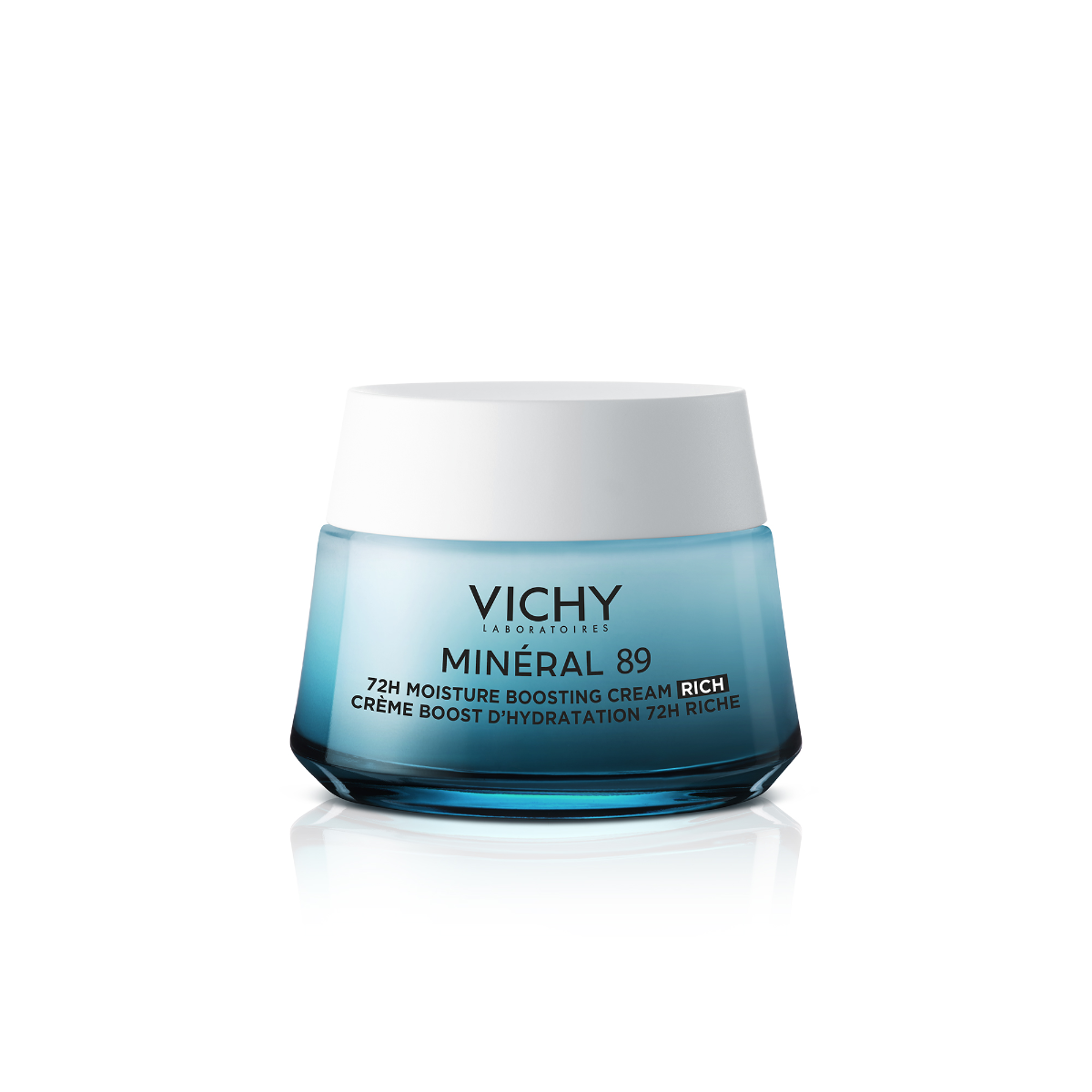 VICHY MINERAL 89 CREME RICHE BOOST D HYDRATATION 72H PEAUX SECHES 50ML