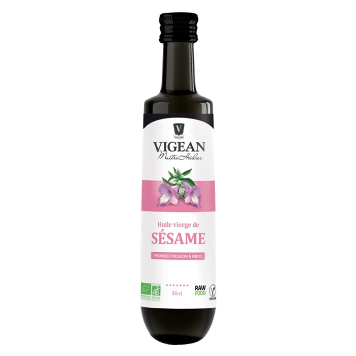 VIGEAN HUILE VIERGE DE SESAME BIO 50CL