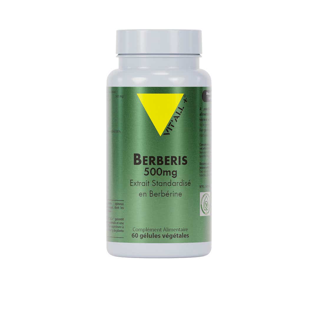 VIT ALL BERBERIS 500MG EXTRAIT STANDARDISE 60 GELULES