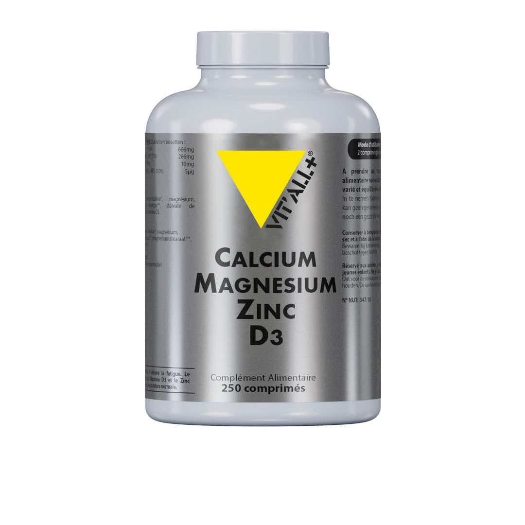 VIT ALL CALCIUM MAGNESIUM ZINC D3 250 COMPRIMES