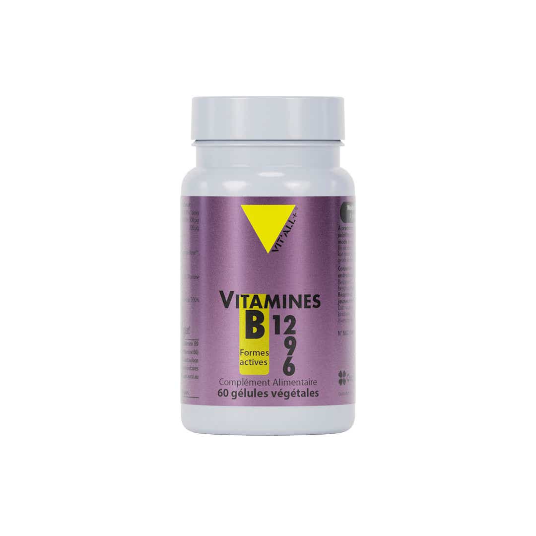 VITALL B12 B9 FORMES ACTIVES 60CAPSULES