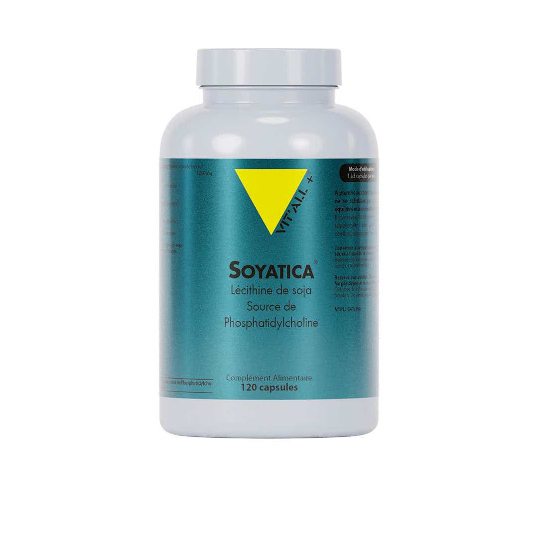 VITALL SOYATICA LECITHINE DE SOJA 1200MG 120 CAPSULES