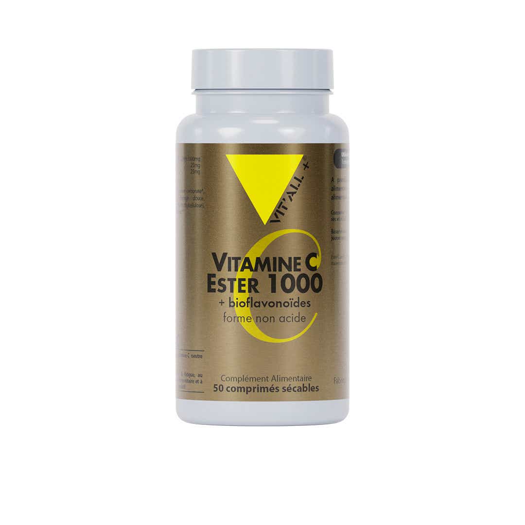 VITALL VITAMINE C ESTER 1000MG BIOFLAVONOIDES 50 COMPRIMES