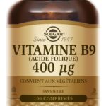 VITAMINE B9 ACIDE FOLIQUE 400 MICROGRAMMES 100 TABLETS COMPRIMES