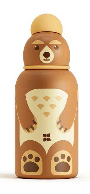 WATERDROP GOURDE INOX ENFANT BUDDY L OURS 400ML