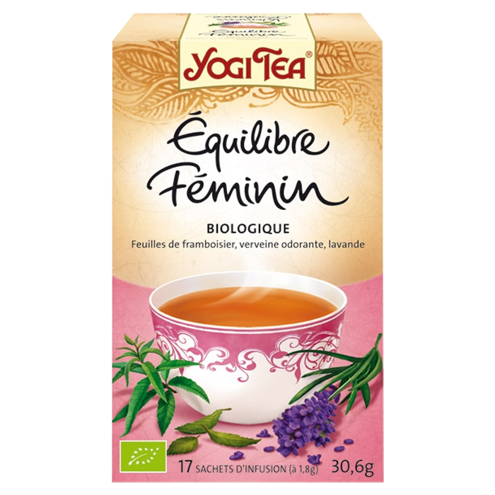 YOGI TEA EQUILIBRE FEMININ BIO 17 SACHETS