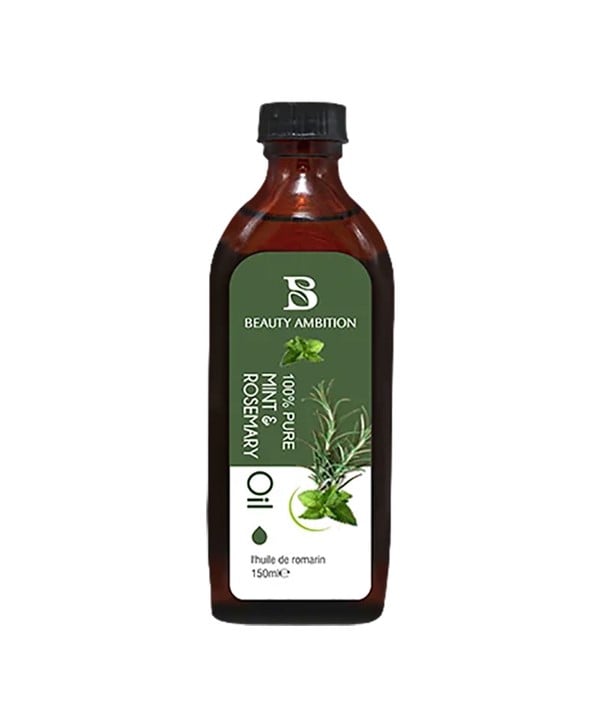 100 POUR CENT D'HUILE DE MENTHE ET DE ROMARIN PURE 