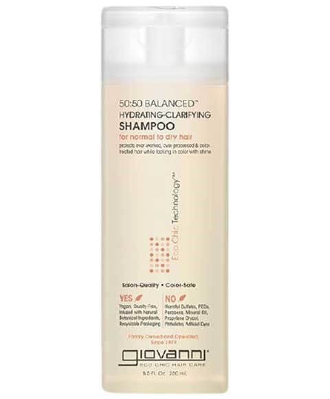 50 50 SHAMPOOING CLARIFIANT HYDRATANT ÉQUILIBRÉ 
