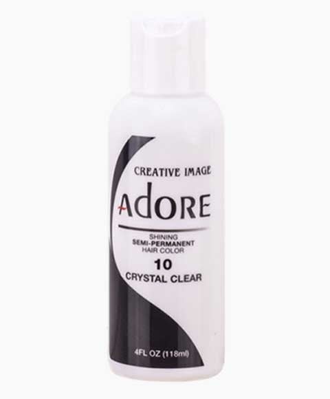 ADORE SHINING COULEUR DE CHEVEUX SEMI-PERMANENTE CRISTAL CLEAR 