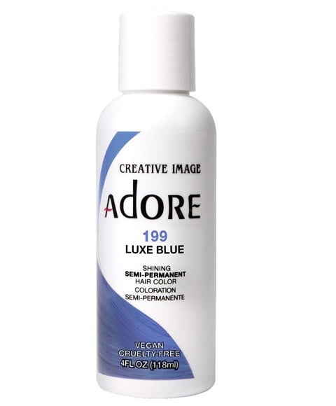 ADORE SHINING SEMI PERMANENT CHEVEUX COLORATION LUXE BLEU 