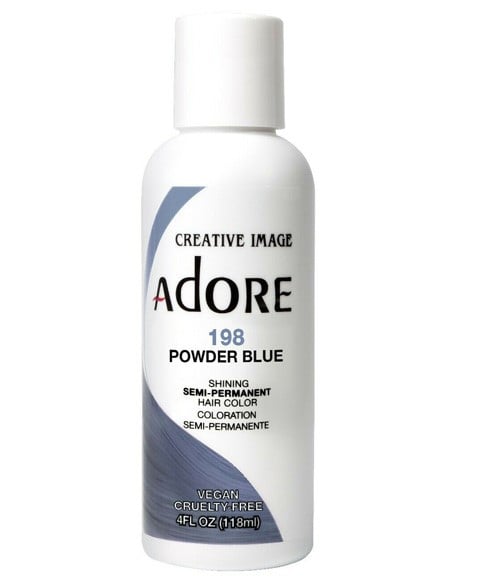 ADORE SHINING SEMI PERMANENT COULEUR DE CHEVEUX POUDRE BLEU 