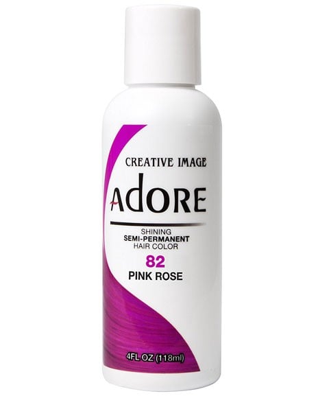 ADORE SHINING SEMI PERMANENT COULEUR DE CHEVEUX ROSE ROSE 