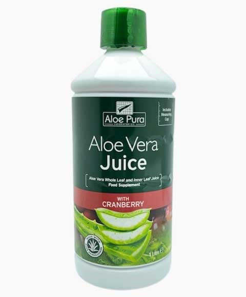 ALOE PURA JUS D'ALOE VERA SAVEUR DE CANNEBERGE 