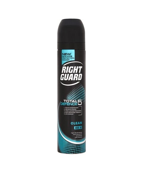 ANTI-TRANSPIRANT RIGHT GUARD TOTAL DEFENSE CLEAN 