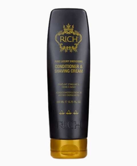 APRÈS-SHAMPOING ÉNERGISANT ET CRÈME À RASER PURE LUXURY 