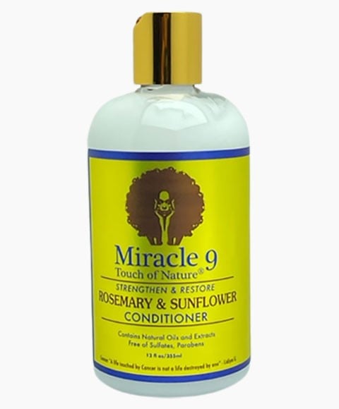 APRÈS-SHAMPOING MIRACLE 9 ROMARIN ET TOURNESOL 