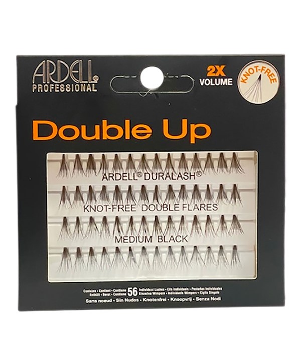 ARDELL DOUBLE UP Knot FREE DOUBLE FLARES CILS MOYEN BLA
