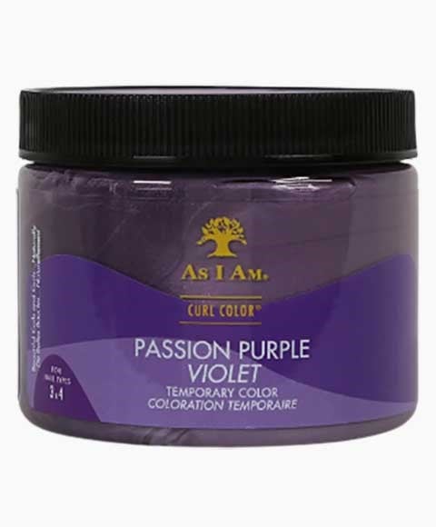 AS I AM CURL COLOR PASSION VIOLET COULEUR TEMPORAIRE 